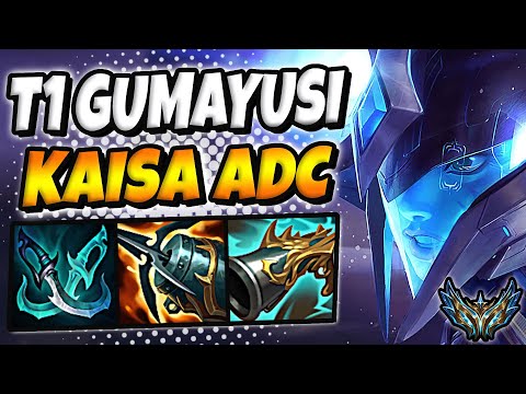 T1 Gumayusi KAISA vs EZREAL [ ADC ] Patch 12.11 Korea Challenger ✅