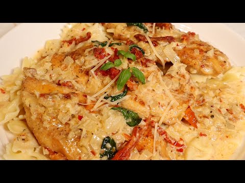How to Make Marry Me Chicken Pasta! Very Delicious Homemade Marry Me Pasta Recipe!