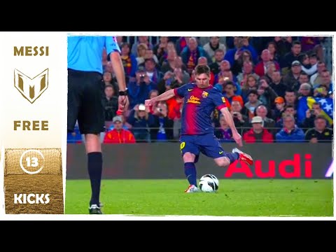 Lionel Messi free kick vs Betis | Career 13th | 2013