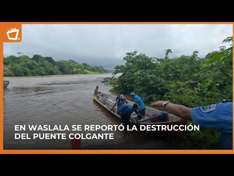 Sinapred reporta 96 viviendas anegadas en Waslala por el desborde de seis ríos