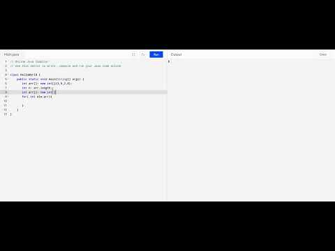 Reverse Array In Java In Single Loop