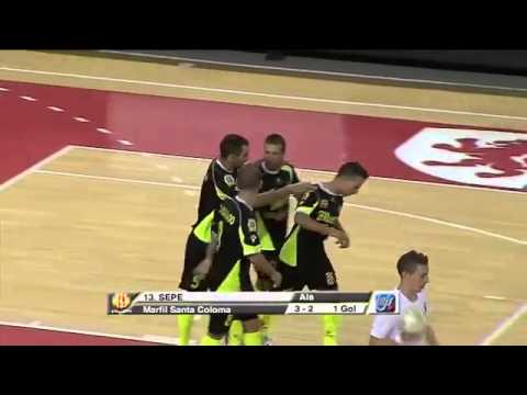 LNFS TEMP 2012 13 Jornada 01 Umacon Zaragoza 6 3 Marfil Santa Coloma