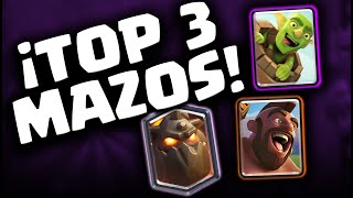 LOS TRES MAZOS QUE MÁS VECES GANARON EL DESAFÍO DE 20 VICTORIAS | Clash Royale - Deck Guide by MalcaideCR