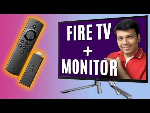 How to Connect Amazon Fire Tv Stick To Computer Monitor 🔥 PC
