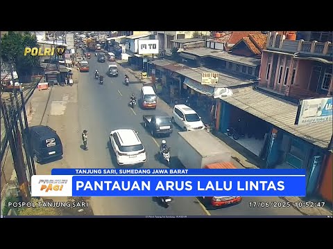 NTMC POLRI - PANTAUAN ARUS LALU LINTAS SIANG 17/06/2025
