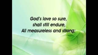 The Love of God with Lyrics by Dave Hunt