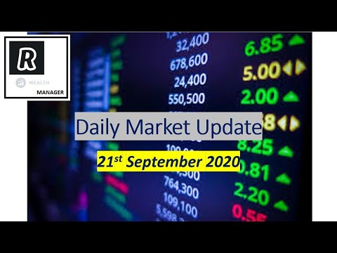 Daily Market Update - 21st September 2020