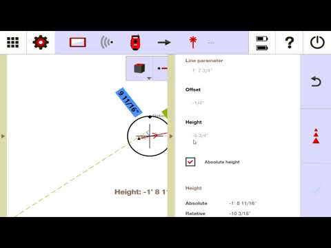 Hilti PLC 400 Tutorial - STATIONING - Building Line and Freestationing