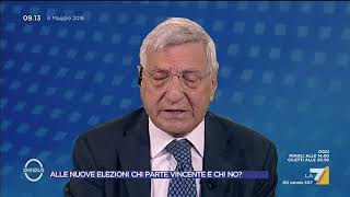 La Malfa: chi dice che bisogna tornare a votare è un irresponsabile