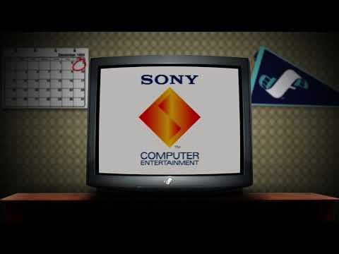 Startup PlayStation 1 On TV