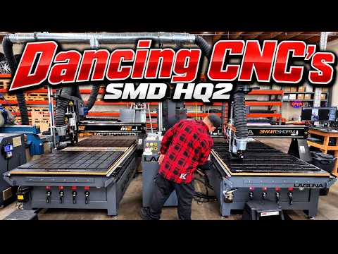 Dancing and Dueling CNC's | Cool machines turning raw materials into great products at SMD HQ2