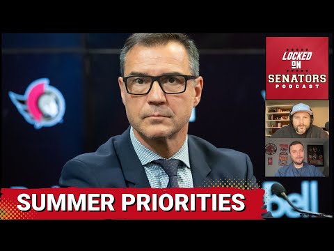 What Are The Top Off-Season Priorities For Ottawa Senators GM Steve Staios?