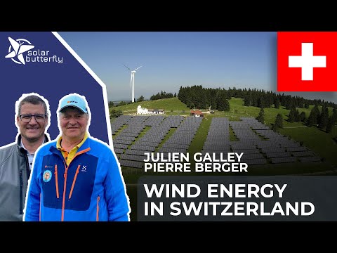 Mont-Soleil, Switzerland-s Biggest Wind Power Plant (GERMAN)