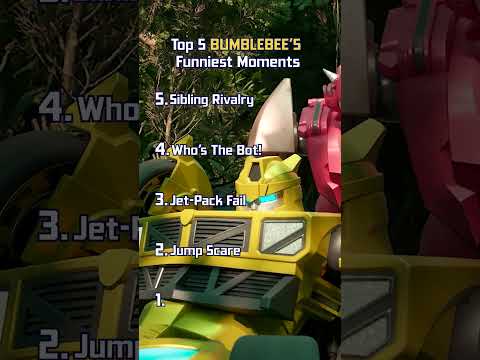 Top 5 Bumblebee's Funniest Moments | Transformers: CYBERWORLD #Bumblebee #Cyberworld
