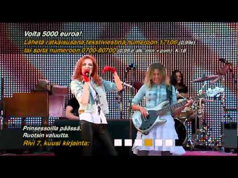 Princessa Avenue - Never Never (Again) (Finland live)