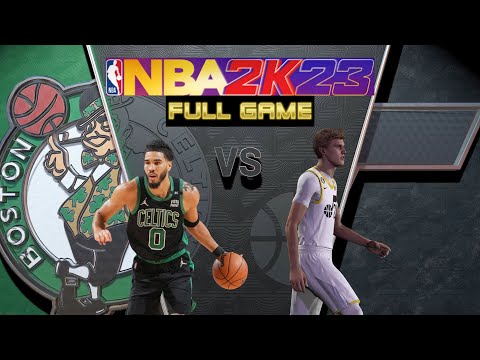 BOSTON CELTICS vs UTAH JAZZ | NBA 2K23 Season Full Game Hall of Fame Simulation