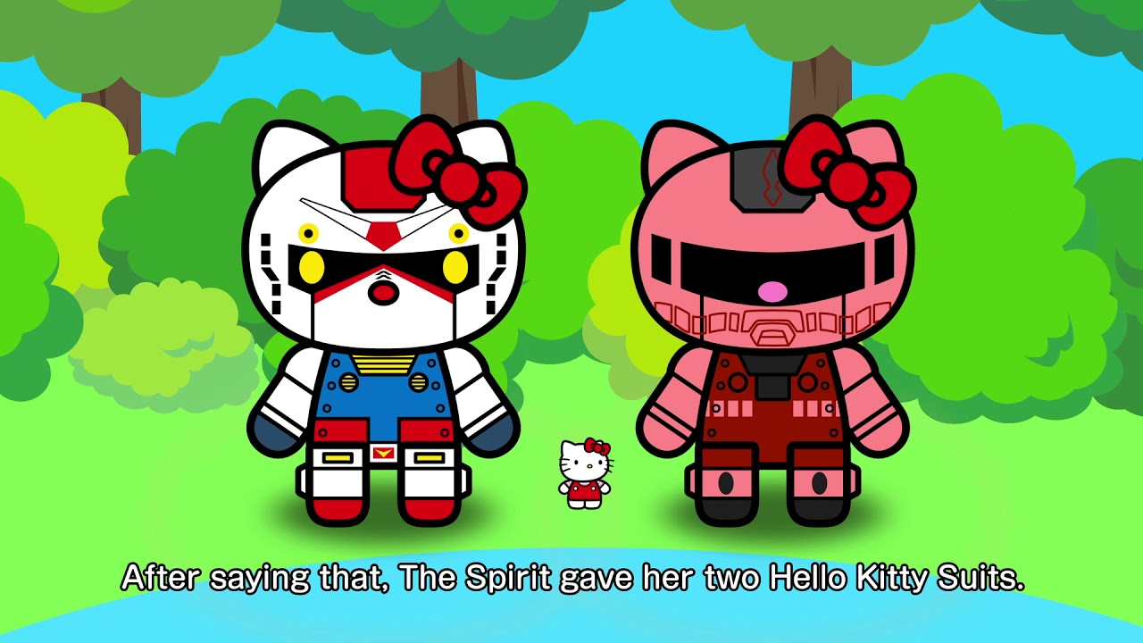 「ハローキティ」と「機動戦士ガンダム」と「超合金」が夢のめぐりあい☆