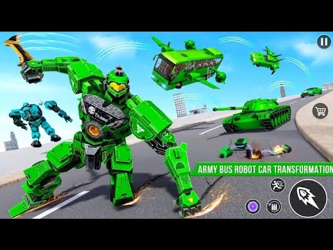 Optimus Prime Multiple Transformation Jet Robot Car Game 2023- Android gameplay