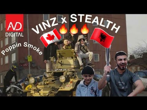 CANADIANS REACT TO ALBANIAN SONG "POPPIN SMOKE" BY VINZ & STEALTH