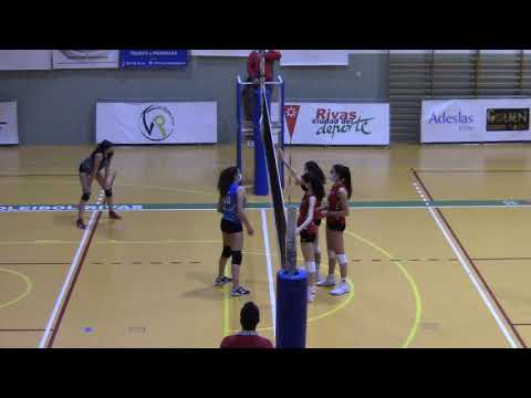 2. Final Cadete Femenino 1ª División Com. Madrid 20/21.  Feel Voley Alcobendas-Majadahonda