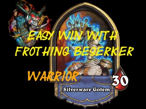 Heroic Silverware Golem (Warrior)(Frothing Beserker)
