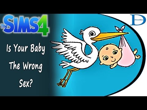Is Your Baby The Wrong Sex? - The Sims 4 Tips - YouTube