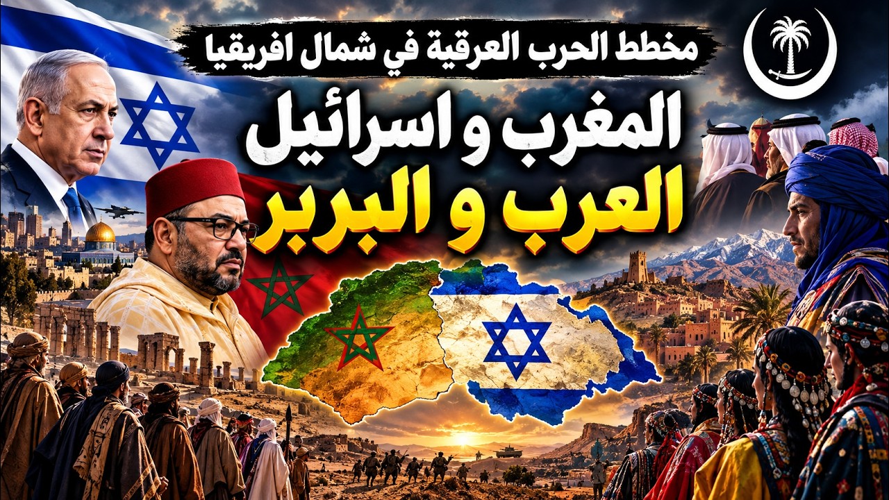 تهويد المغرب و العنصرية ضد العرب ؛ التحضير لحرب عرقية في شمال افريقيا
