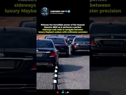 Sideways Driving Is Here #future #tech