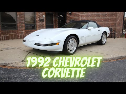 1992 Chevrolet Corvette - SOLD