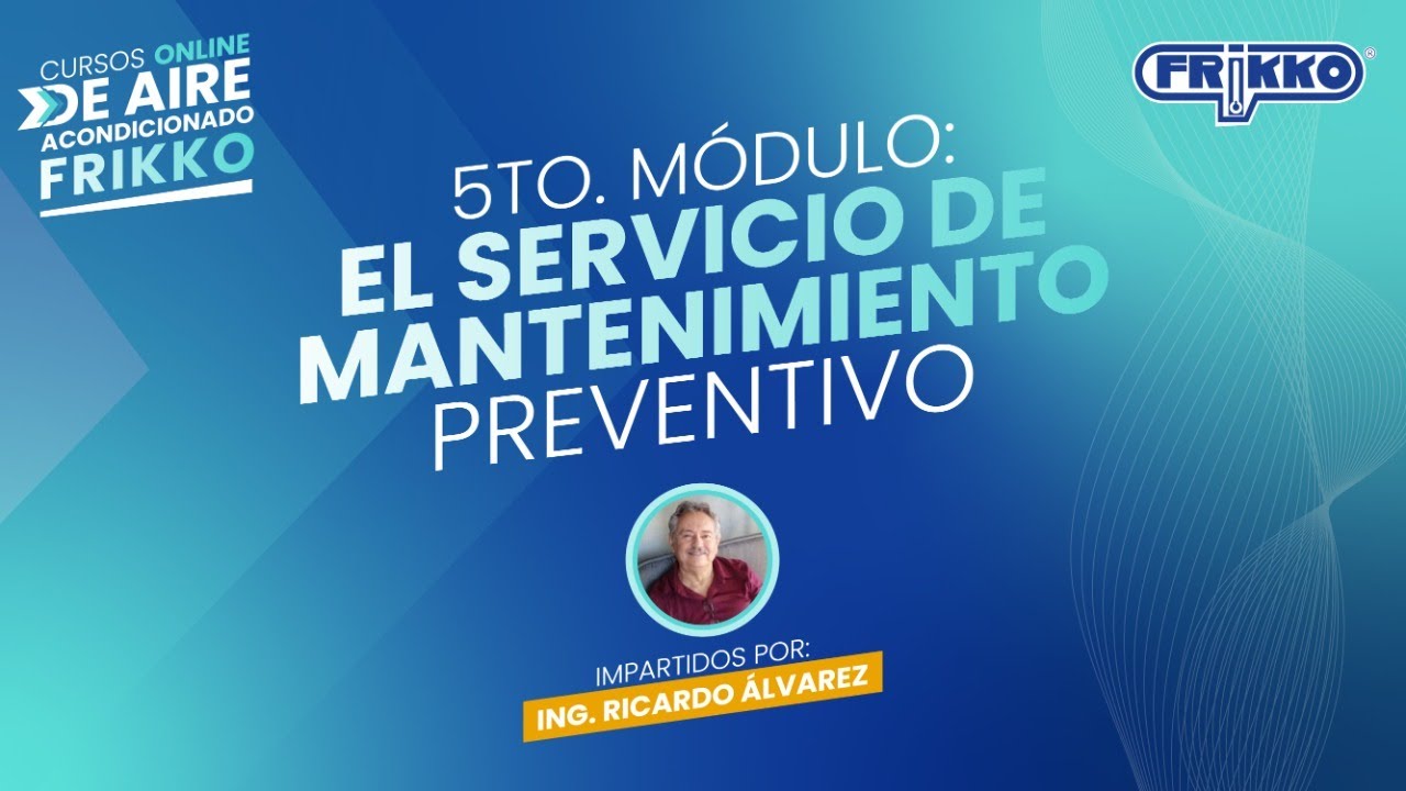 Servicio de mantenimiento preventivo