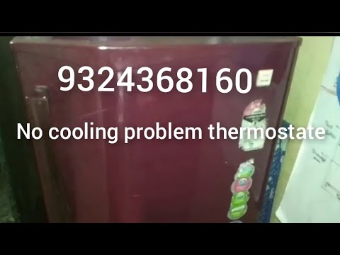 Godrej GDA 19 A2 refrigerator no cooling problem thermostate dead