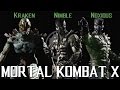 Mortal Kombat X Mobile FW 3xReptile Kraken Nimble Noxious
