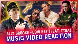 ALLY BROOKE - LOW KEY (feat. TYGA) MUSIC VIDEO REACTION // RWRG