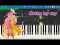 Making my way-Barbie and the Three Musketeers(PianoTutorial)