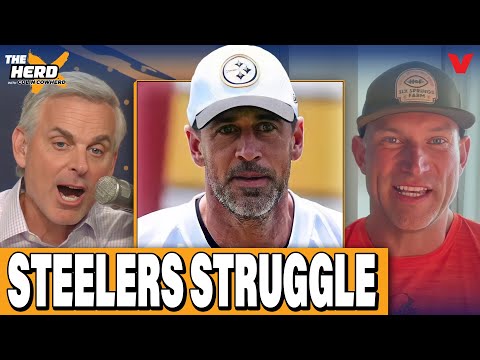 Why Pittsburgh Steelers are STRUGGLING w/ Aaron Rodgers | THE HERD NFL w/ Colin Cowherd