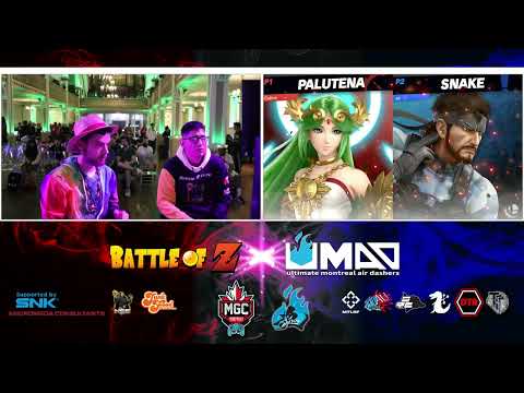 Battle of Z x UMAD - ApolloKage(Snake) vs. Pachisss(Palutena) - Winners Top 16 Qualifiers - SSBU