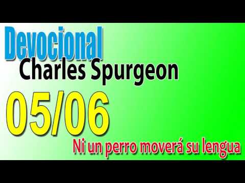 Devocional Charles Spurgeon 05/06 - Ni un perro moverá su lengua