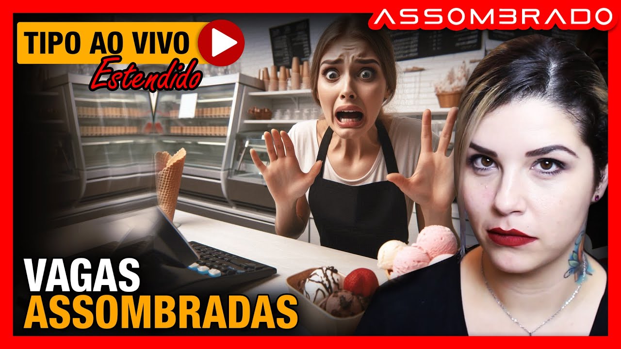 TOPARIA TRABALHAR NESSA REDE DE SORVETERIAS ONDE PESSOAS MISTERIOSAS APARECEM? - "VAGAS ASSOMBRADAS"