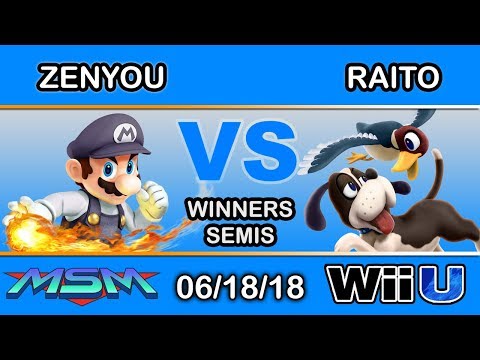 MSM 151 - eM | Zenyou (Mario) Vs. CND | Raito (Duck Hunt) Winners Semis - Smash 4