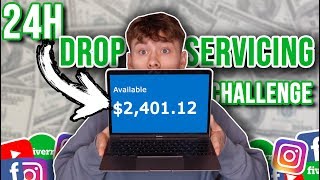 I Tried DROPSERVICING For 24H... 🚀