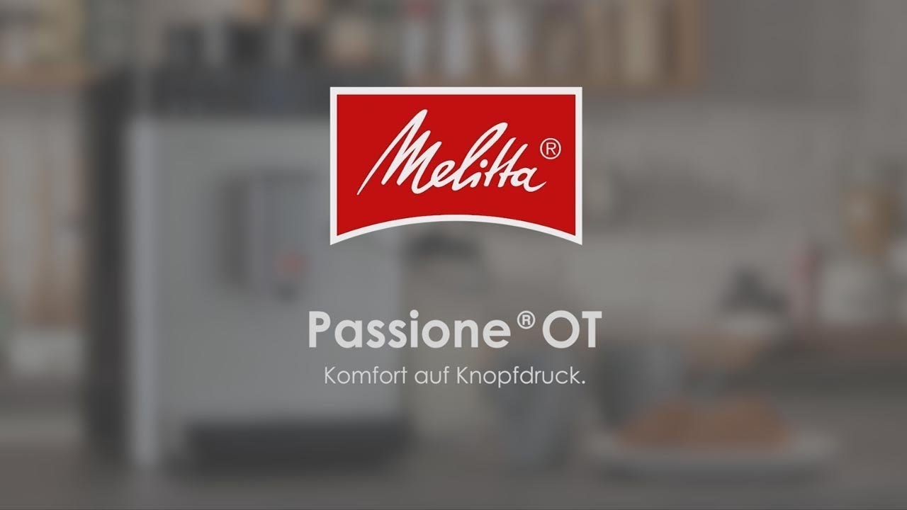 Melitta Kaffeevollautomat Passione OT Silber