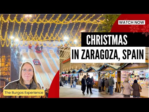A European Christmas in Zaragoza Spain | Daily Life in Zaragoza #75