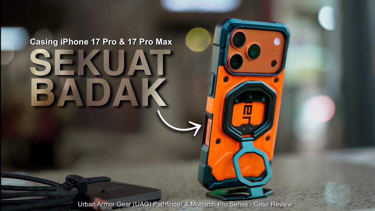 Casing iPhone TAHAN BANTING!!🔥 UAG for iPhone 17 Pro / Pro Max : Pathfinder & Monarch Pro Series