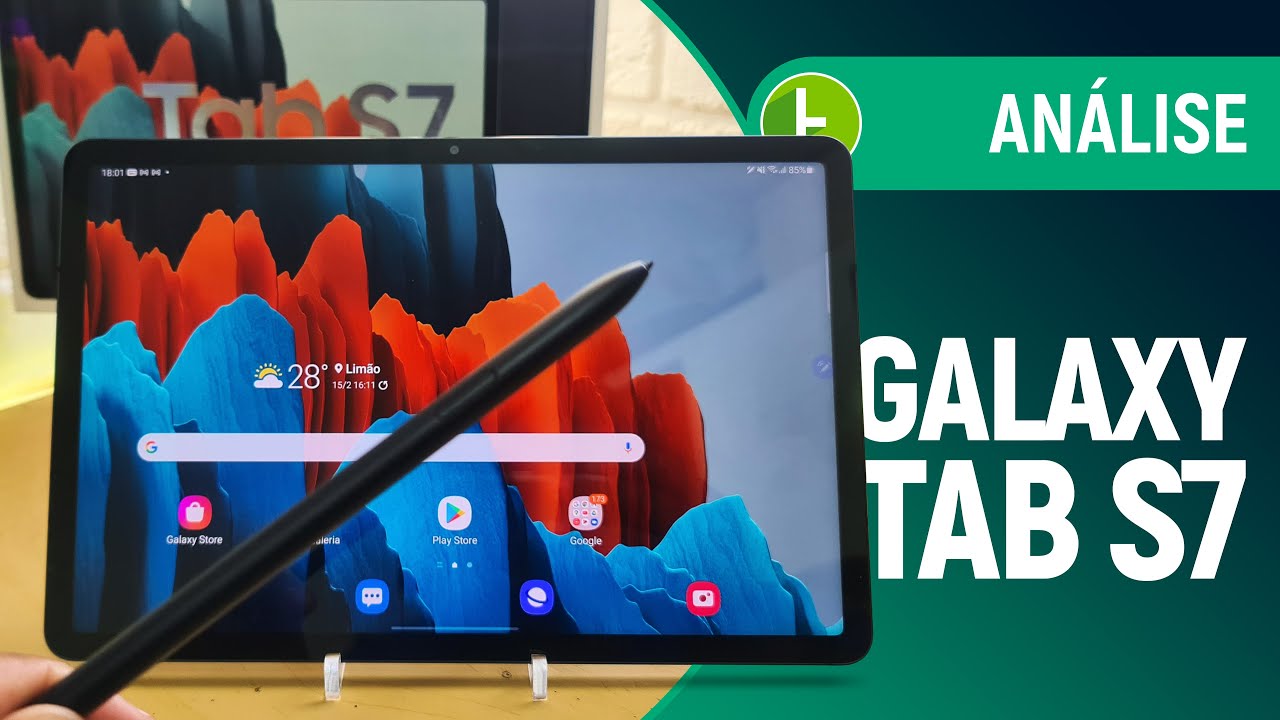 GALAXY TAB S7: o MELHOR TABLET ANDROID passa longe de CABER no BOLSO | Análise / Review