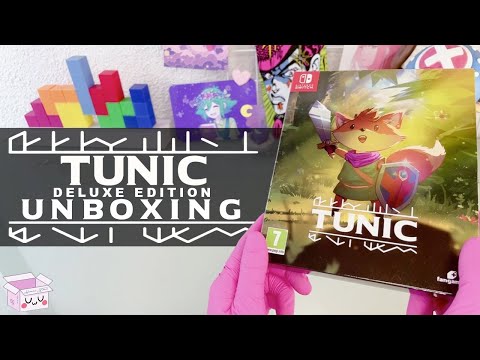 TUNIC Deluxe edition Nintendo Switch UNBOXING