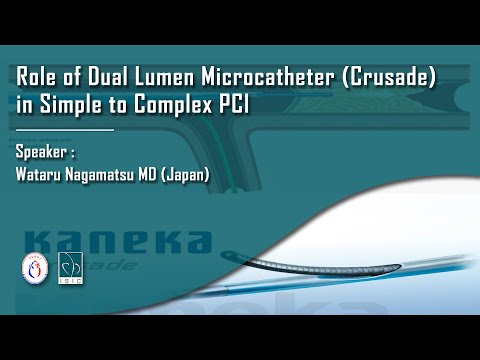 Role of Dual Lumen Microcatheter (Crusade) in Simple to Complex PCI