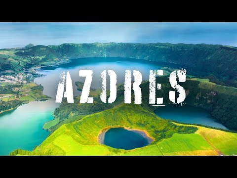The Azores 4K - Relaxation Film - Amazing Nature - Calming Flute Music