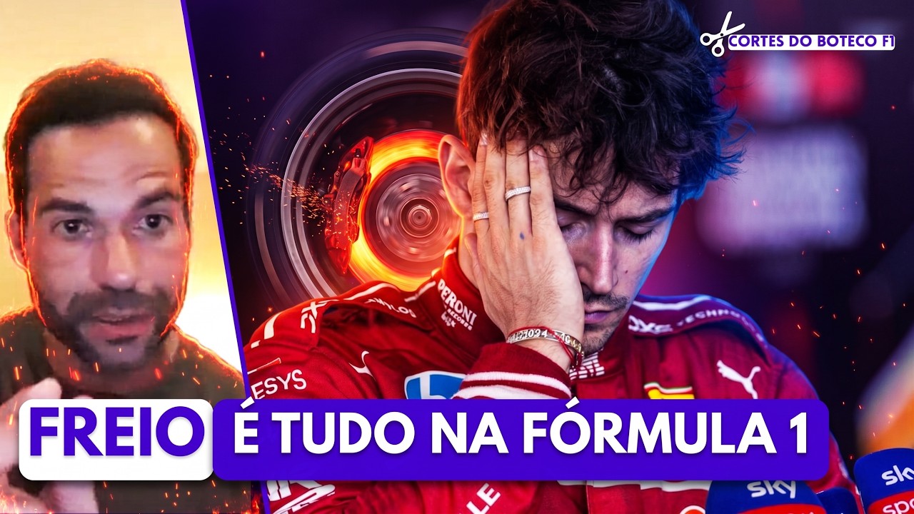 O PROBLEMA DE LECLERC COM A FERRARI