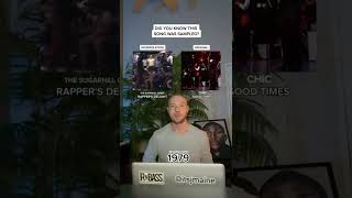 Did You Know This Song Was Sampled? Rapper’s Delight &amp; Good Times #shorts #sample #guitar #samples