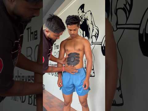 abs stimulator me kya hota hai 🔥#shorts #bijoyfit26 #youtubeshorts